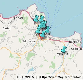 Mappa Via S. Bernardo da Corleone, 90126 Palermo PA, Italia (4.65818)