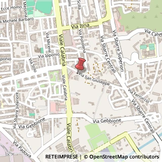 Mappa Via San Giuseppe, 24, 89131 Reggio di Calabria, Reggio di Calabria (Calabria)