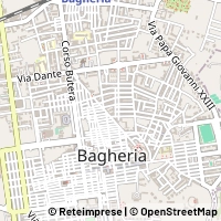 地図 Bagheria
