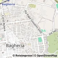 Mapa Bagheria