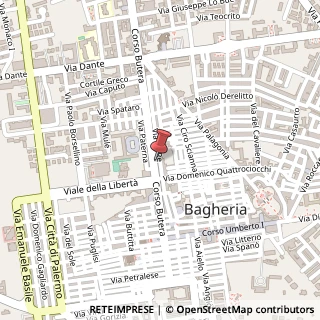 Mappa Corso Butera, 390, 90011 Bagheria, Palermo (Sicilia)