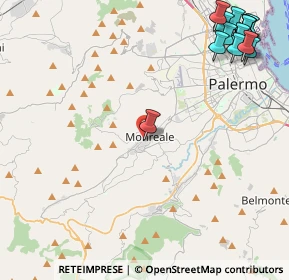 Mappa Chiasso Bruno, 90046 Monreale PA, Italia (6.99714)