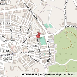 Mappa Via Alcide de Gasperi, 61, 90011 Bagheria, Palermo (Sicilia)