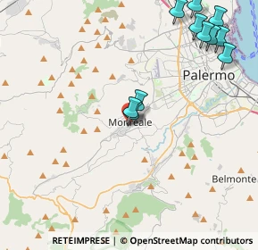 Mappa Via Ludovico torres, 90046 Monreale PA, Italia (5.52545)
