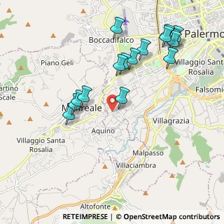 Mappa Stradella Decano, 90046 Monreale PA, Italia (2.42375)