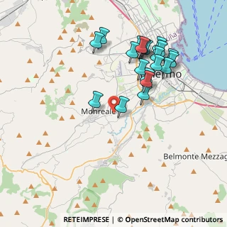 Mappa Stradella Decano, 90046 Monreale PA, Italia (4.3845)