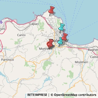 Mappa Stradella Decano, 90046 Monreale PA, Italia (5.03833)