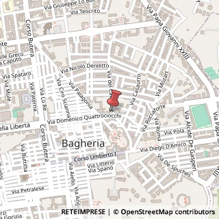 Mappa Via del Cavaliere, 87, 90011 Bagheria, Palermo (Sicilia)