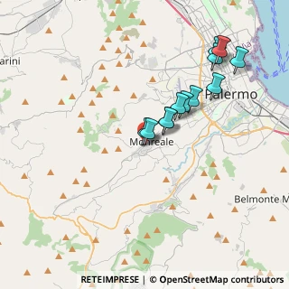 Mappa Via Montegrappa, 90046 Monreale PA, Italia (3.79833)