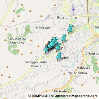 Mappa Via Montegrappa, 90046 Monreale PA, Italia (0.67417)