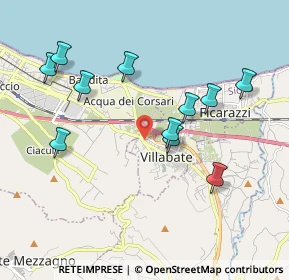 Mappa SP 76, 90039 Villabate PA, Italia (2.19455)