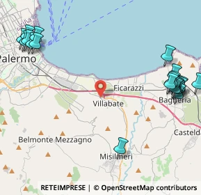 Mappa SP 76, 90039 Villabate PA, Italia (6.7365)