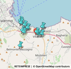 Mappa SP 76, 90039 Villabate PA, Italia (2.80429)