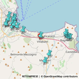 Mappa SP 76, 90039 Villabate PA, Italia (6.8005)