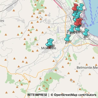 Mappa Via Cappuccini palermo, 90046 Monreale PA, Italia (6.01)