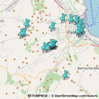 Mappa Via Cappuccini palermo, 90046 Monreale PA, Italia (4.473)