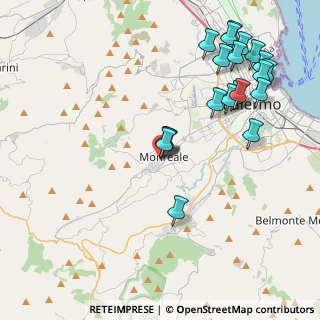 Mappa Via Sant'Anna, 90046 Monreale PA, Italia (5.343)