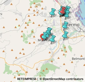 Mappa Piazza Baronio Manfredi Francesco, 90046 Monreale PA, Italia (4.40688)