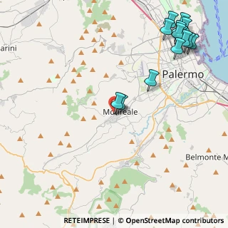Mappa Piazza Baronio Manfredi Francesco, 90046 Monreale PA, Italia (6.42429)