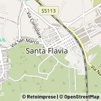 Mapa Santa Flavia