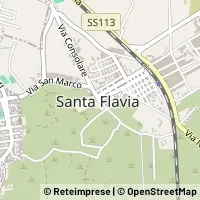 Map Santa Flavia