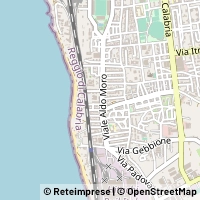 지도 Reggio di Calabria