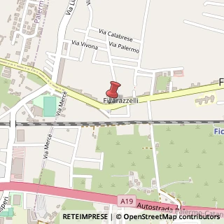 Mappa Corso Umberto I, 225, 90010 Ficarazzi, Palermo (Sicilia)