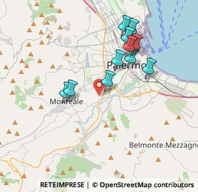 Mappa Via Sambucia, 90126 Palermo PA, Italia (3.77273)