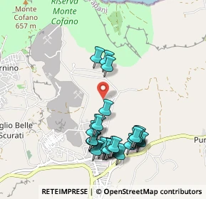 Mappa Via Piano Alastra, 91015 Custonaci TP, Italia (1.10385)