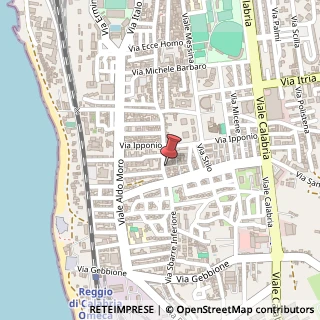 Mappa Via Sbarre Inferiori, 351, 89129 Reggio di Calabria, Reggio di Calabria (Calabria)