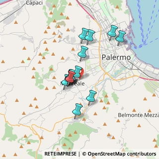 Mappa Circonvallazione Di Monreale, 90046 Monreale PA, Italia (3.00071)