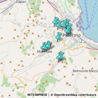 Mappa Circonvallazione Di Monreale, 90046 Monreale PA, Italia (3.32385)