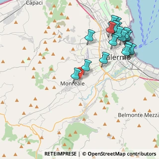 Mappa Circonvallazione Di Monreale, 90046 Monreale PA, Italia (5.43706)