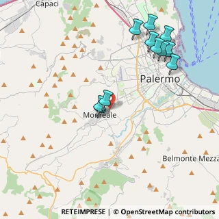 Mappa Circonvallazione Di Monreale, 90046 Monreale PA, Italia (4.93818)
