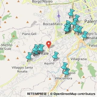Mappa Circonvallazione Di Monreale, 90046 Monreale PA, Italia (2.427)