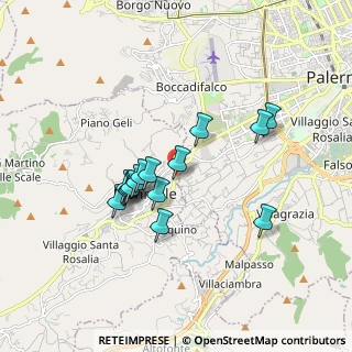 Mappa Circonvallazione Di Monreale, 90046 Monreale PA, Italia (1.61467)