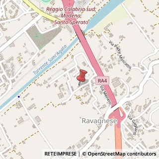 Mappa Via Sant'Agata al Fiume, 12, 89131 Reggio di Calabria, Reggio di Calabria (Calabria)