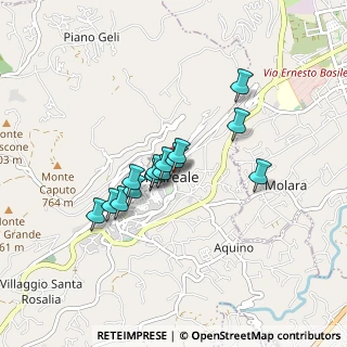 Mappa Via d'Acquisto, 90046 Monreale PA, Italia (0.70286)