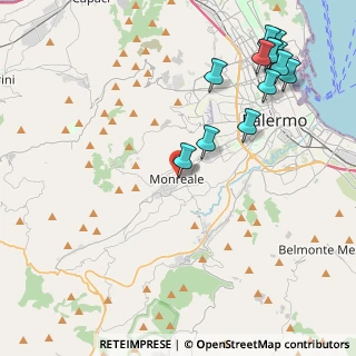 Mappa Via d'Acquisto, 90046 Monreale PA, Italia (5.72083)