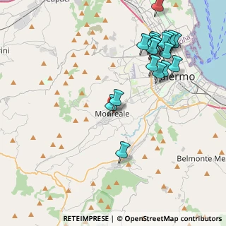 Mappa Via d'Acquisto, 90046 Monreale PA, Italia (5.07632)