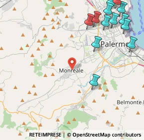 Mappa Via Termini, 90046 Monreale PA, Italia (6.65077)
