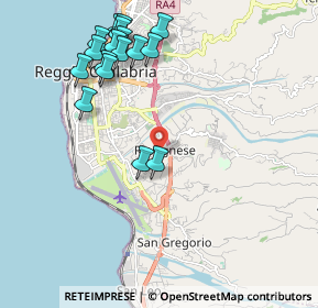 Mappa 89131 Reggio di Calabria RC, Italia (2.53588)