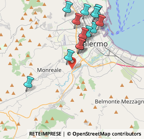 Mappa Via Olio di Lino, 90126 Palermo PA, Italia (4.5)