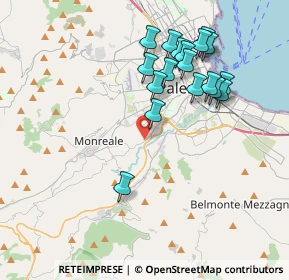 Mappa Via Olio di Lino, 90126 Palermo PA, Italia (4.22778)