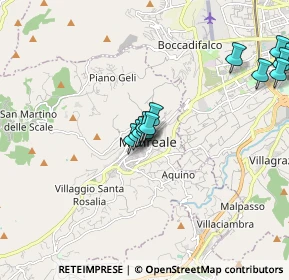 Mappa Salita Gentile, 90046 Monreale PA, Italia (2.05231)