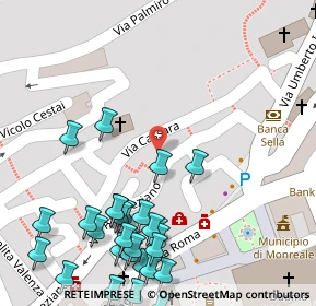 Mappa Via Giuseppe Mazzini, 90046 Monreale PA, Italia (0.0931)