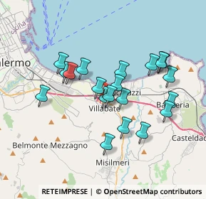 Mappa E90, 90039 Villabate PA, Italia (3.5195)