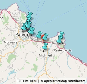 Mappa E90, 90039 Villabate PA, Italia (6.68)