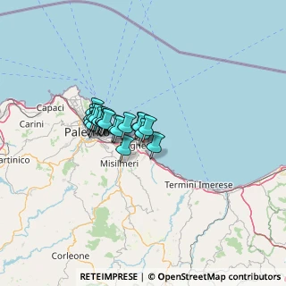 Mappa Via Consolare, 90017 Santa Flavia PA, Italia (9.393)
