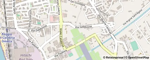 Mappa Reggio di Calabria
